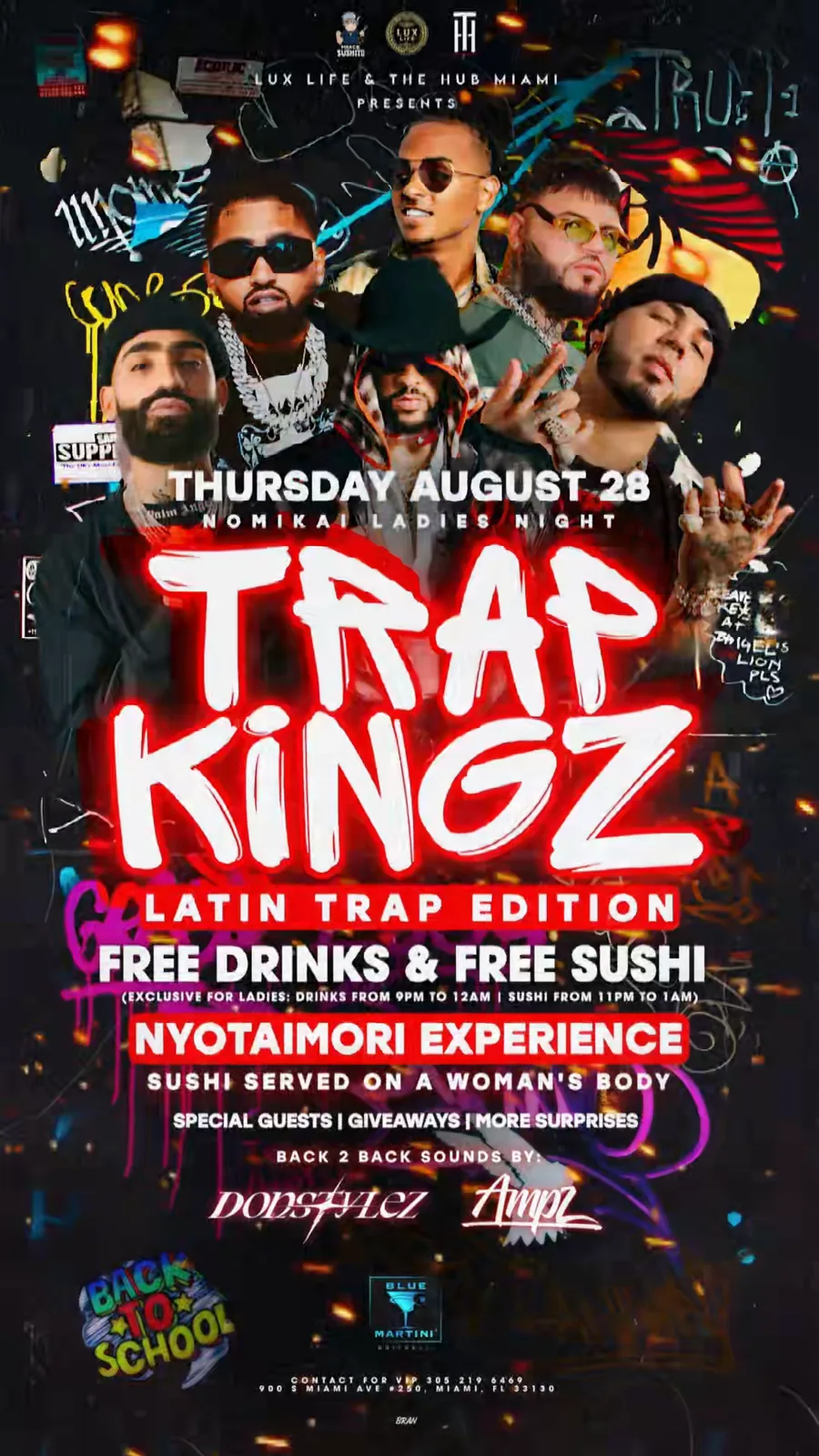 Motion & Video sample — TrapKingz — Latin Trap Edition for Lux Life & The Hub Miami